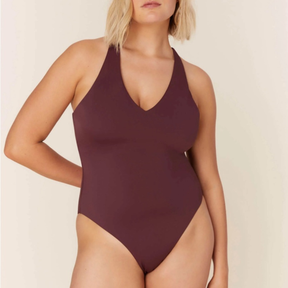 Andie Swim Barbados one piece - Color Cocoa